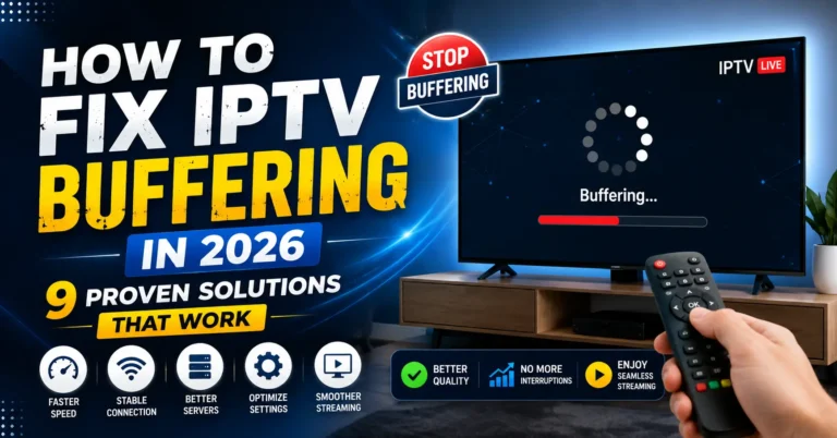 fix iptv buffering