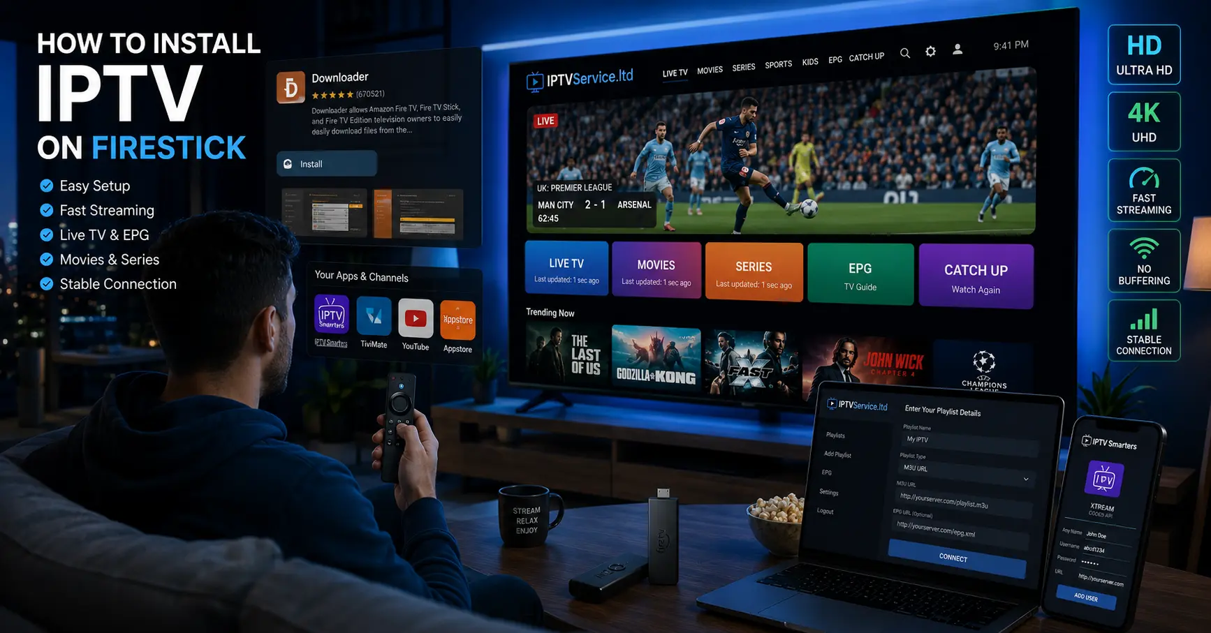 How to Install IPTV on Firestick