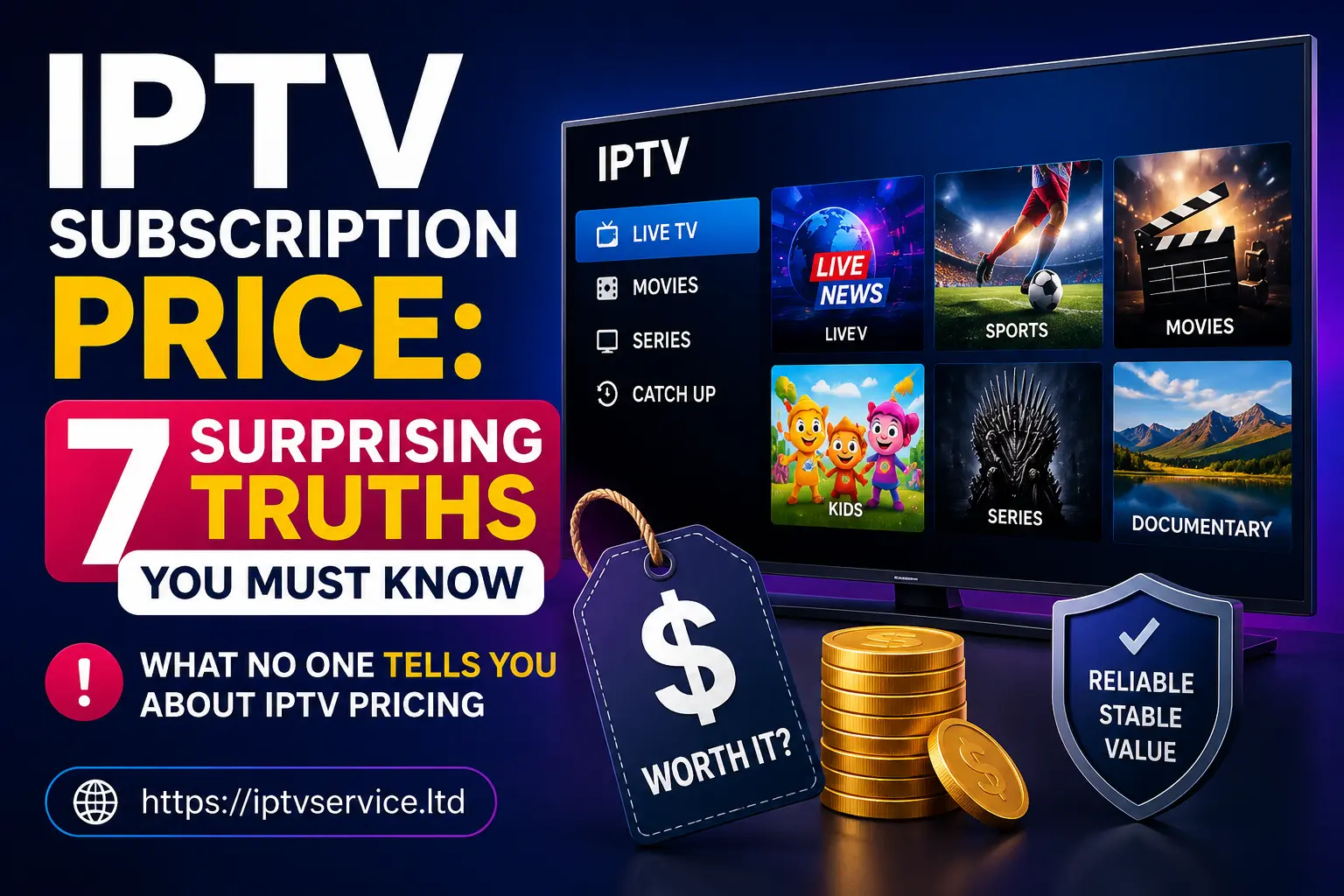 iptv subscription price