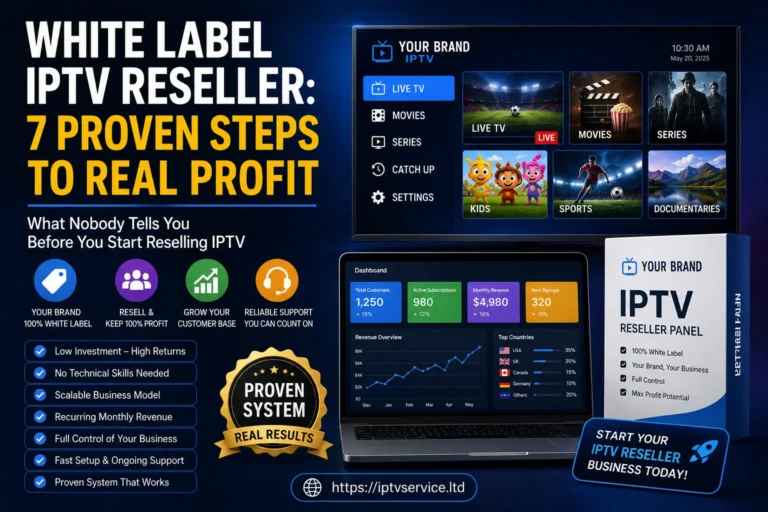 White Label IPTV Reseller