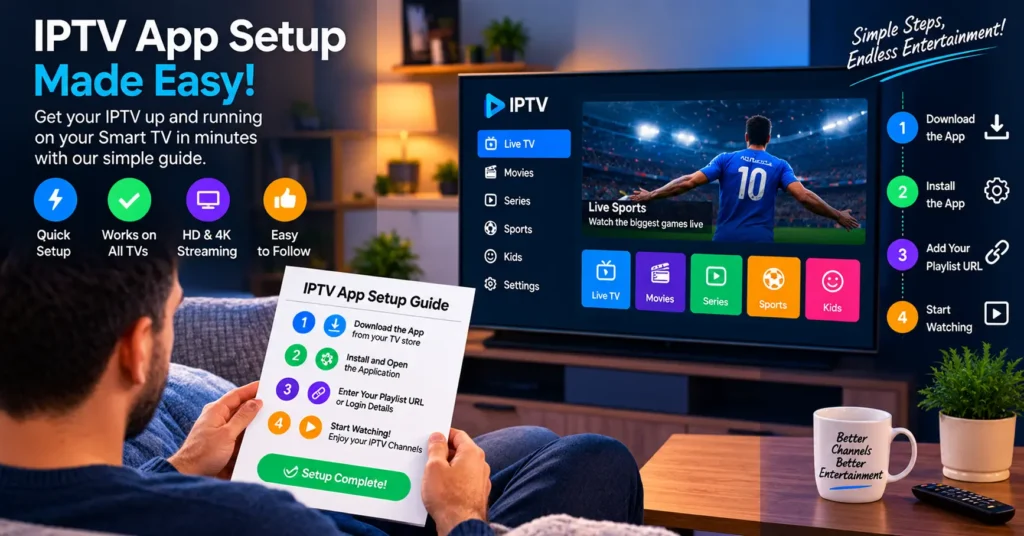 Write simple setup guides for popular apps like TiviMate, IPTV Smarters and Kodi. A one-page guide with screenshots can cut your support messages dramatically