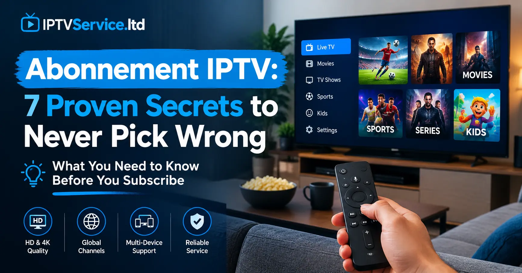Abonnement IPTV: 7 Proven Secrets to Never Pick Wrong