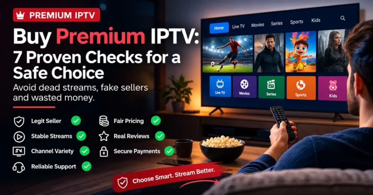 Buy Premium IPTV: 7 Proven Checks for a Safe Choice