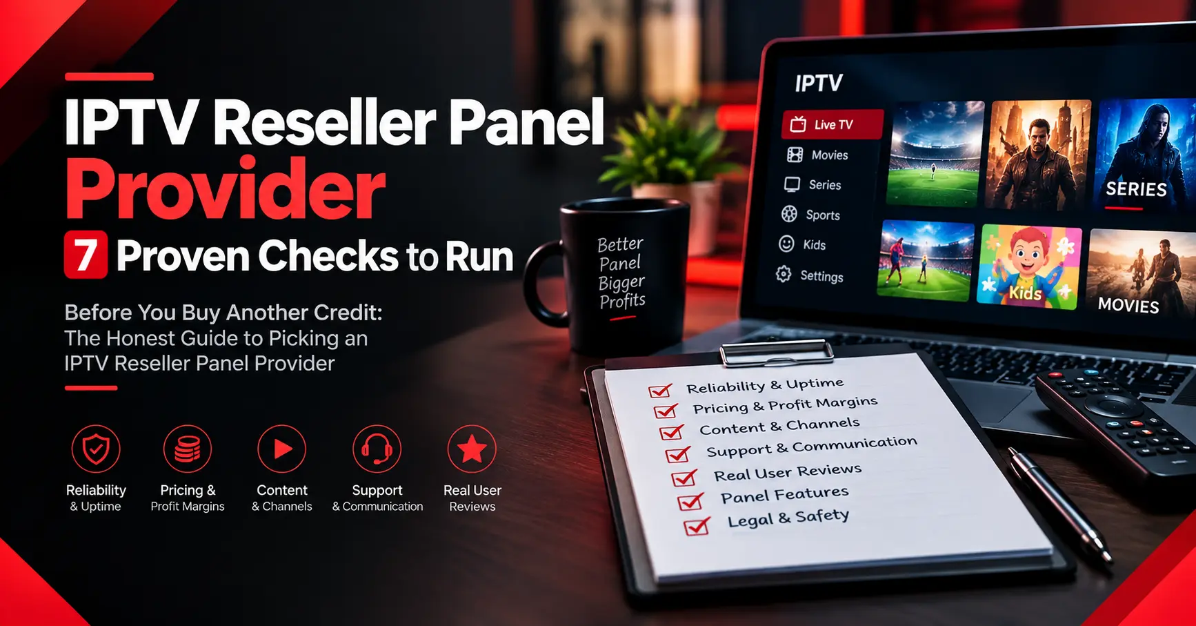 IPTV Reseller Panel Provider: 7 Proven Checks to Run