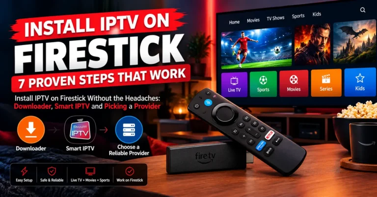 Install IPTV on Firestick: 7 Proven Steps That Work